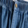 Cotton denim utility shorts