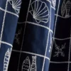 Cotton embroidered a-line midi skirt