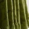 Cotton eyelet ruched mini dress