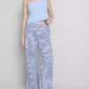 Cotton gingham pajama pants