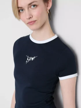 Cotton graphic baby tee