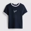 Cotton graphic baby tee