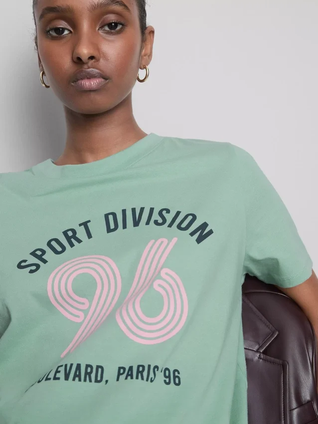 Cotton graphic short sleeve tee