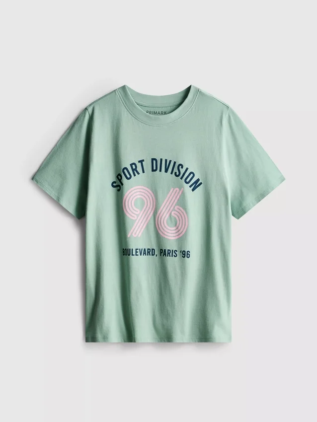 Cotton graphic short sleeve tee