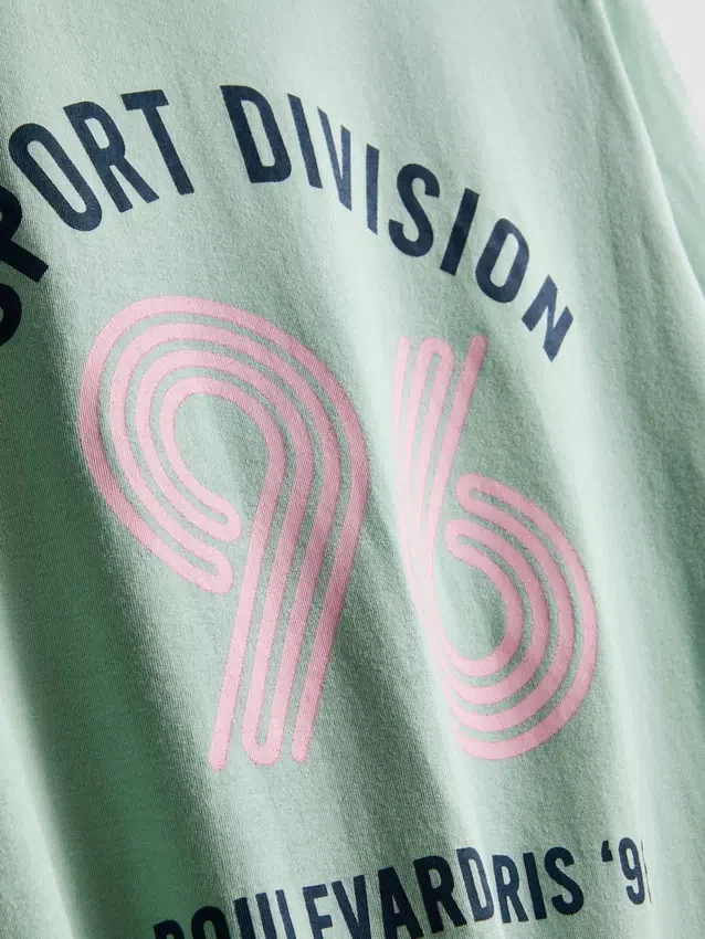 Cotton graphic short sleeve tee