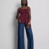 Cotton hanky hem cami top