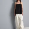 Cotton hanky hem cami top