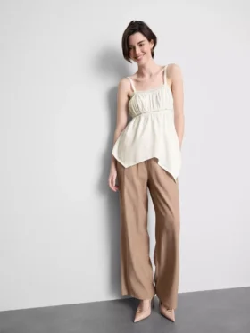 Cotton hanky hem cami top