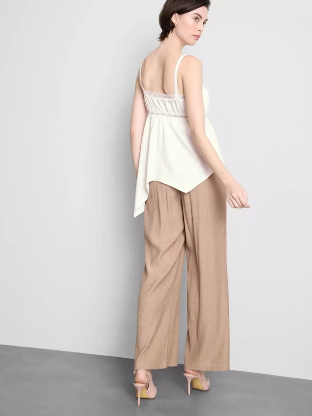 Cotton hanky hem cami top
