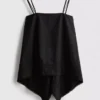 Cotton hanky hem cami top
