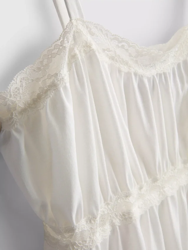 Cotton hanky hem cami top