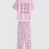 Cotton hello kitty character pajamas