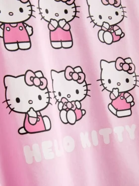 Cotton hello kitty character pajamas
