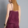 Cotton high waisted embroidered shorts