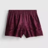 Cotton high waisted embroidered shorts
