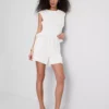 Cotton muslin shorts