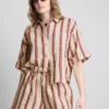 Cotton muslin shorts