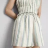 Cotton muslin shorts