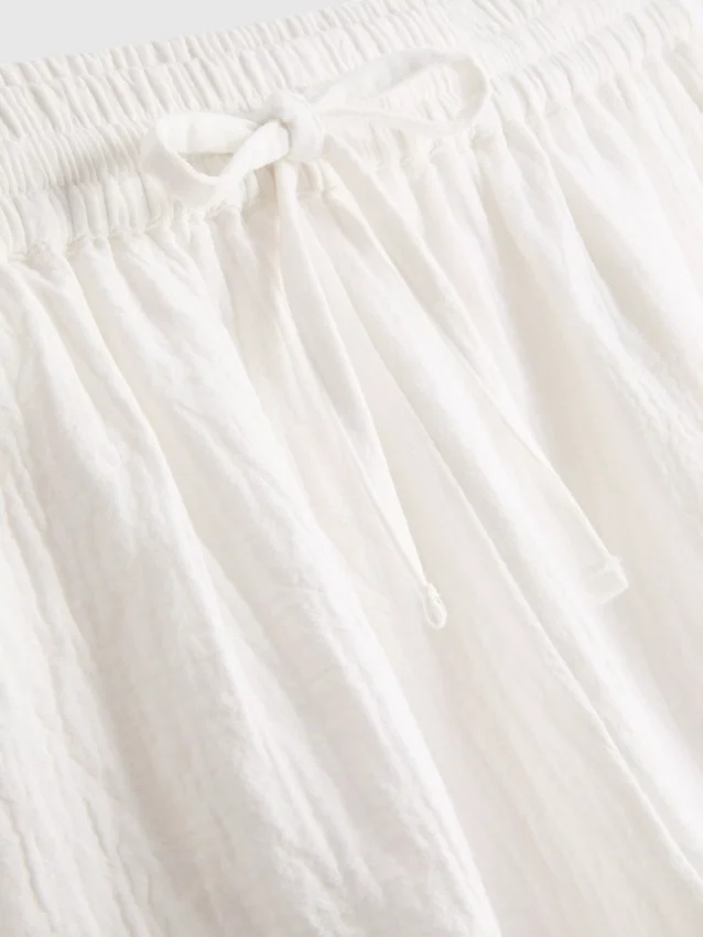Cotton muslin shorts