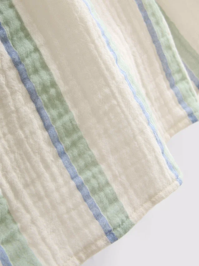 Cotton muslin shorts