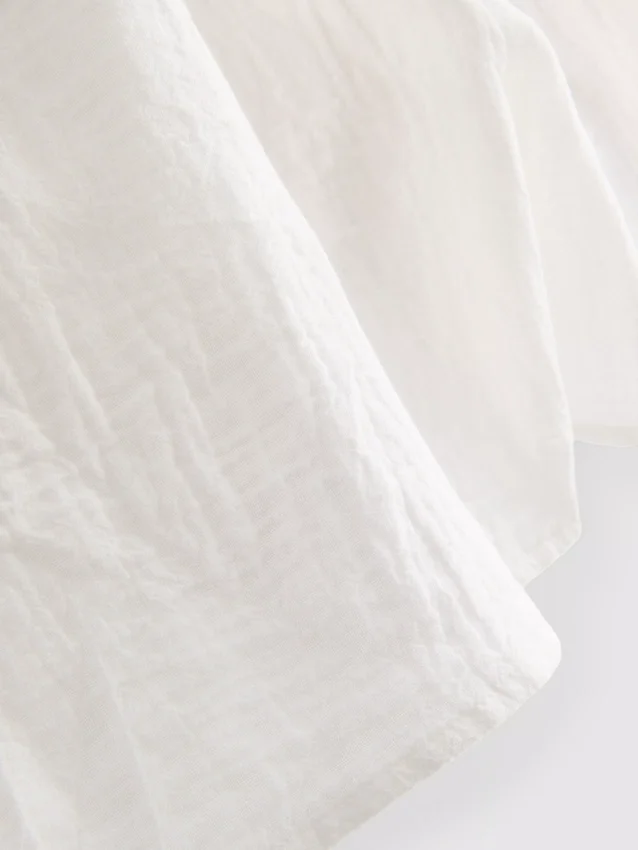 Cotton muslin shorts