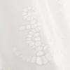 Cotton nautical eyelet midi skirt
