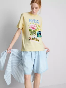 Cotton nybg graphic tee