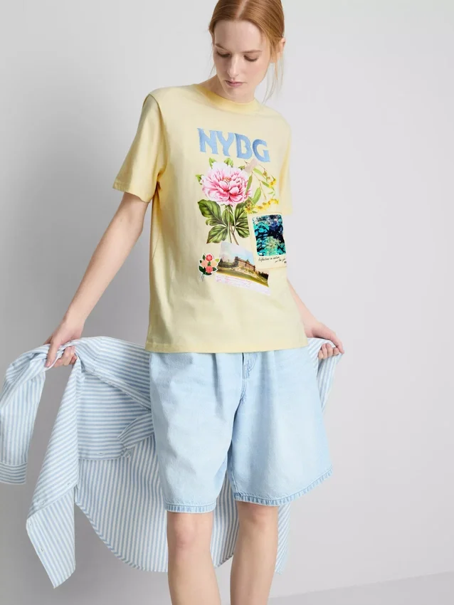 Cotton nybg graphic tee