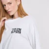 Cotton oversized graphic boyfriend tee