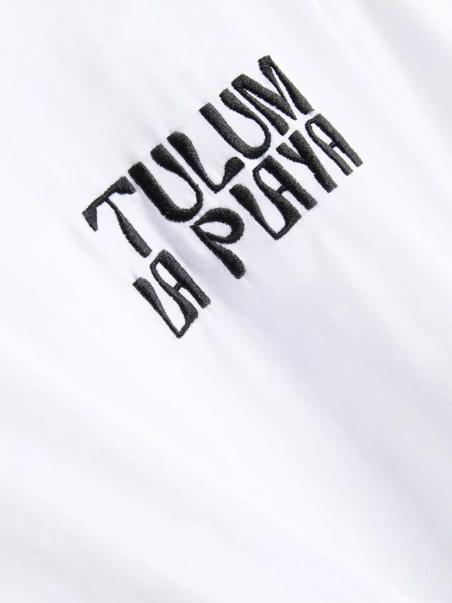 Cotton oversized graphic boyfriend tee
