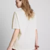 Cotton oversized old fashioned tee