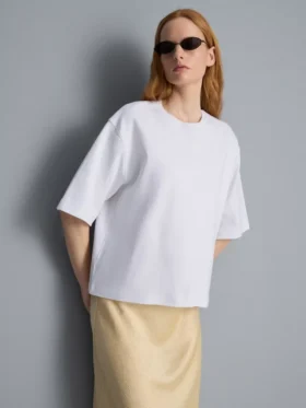 Cotton oversized tee