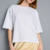 Cotton oversized tee