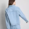 Cotton patch pocket denim jacket