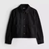 Cotton patch pocket denim jacket