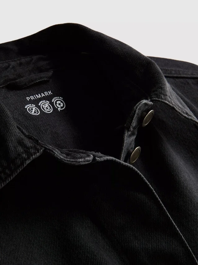 Cotton patch pocket denim jacket