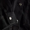 Cotton patch pocket denim jacket