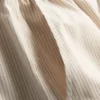 Cotton poplin striped shorts