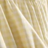 Cotton printed gingham pajamas