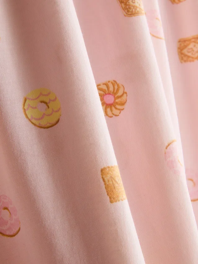 Cotton printed pajamas