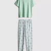Cotton printed pajamas