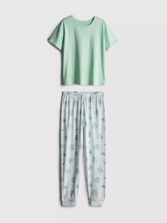 Cotton printed pajamas