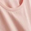 Cotton printed short sleeve pajamas