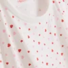 Cotton printed short sleeve pajamas