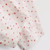 Cotton printed short sleeve pajamas