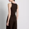 Cotton racerback tank top