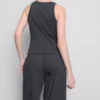 Cotton racerback tank top