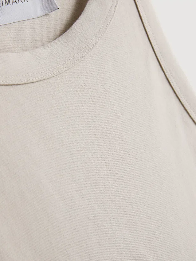 Cotton racerback tank top