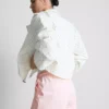 Cotton relaxed drawstring shorts