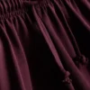 Cotton relaxed drawstring shorts